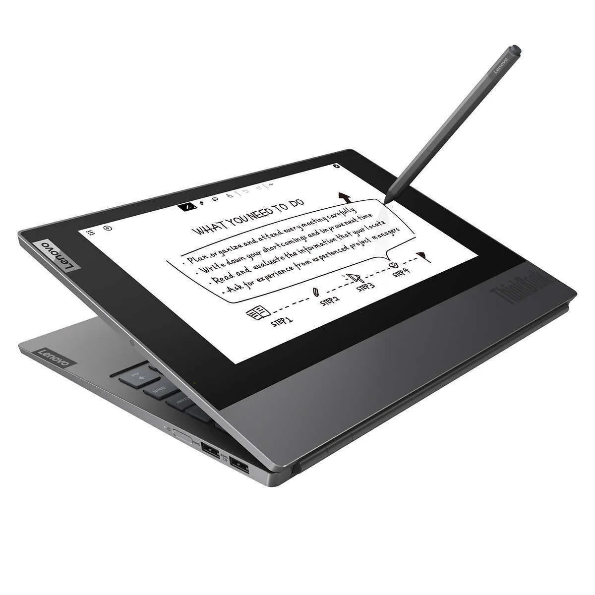 Lenovo Lenovo ThinkBook Plus 13.3 laptop 16GB 512GB i7-10510U 20TG004UUS — product photo
