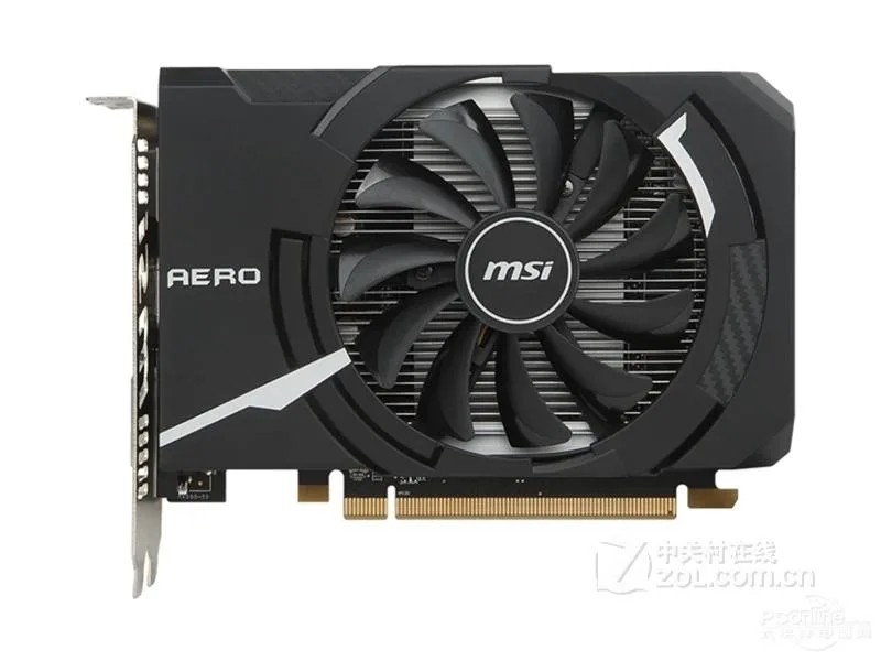 MSI MSI RX 550 AERO ITX 2G OC graphics card — product photo