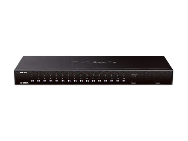D-Link D-Link KVM-450 16-Port PS/2 USB KVM Switch — product photo