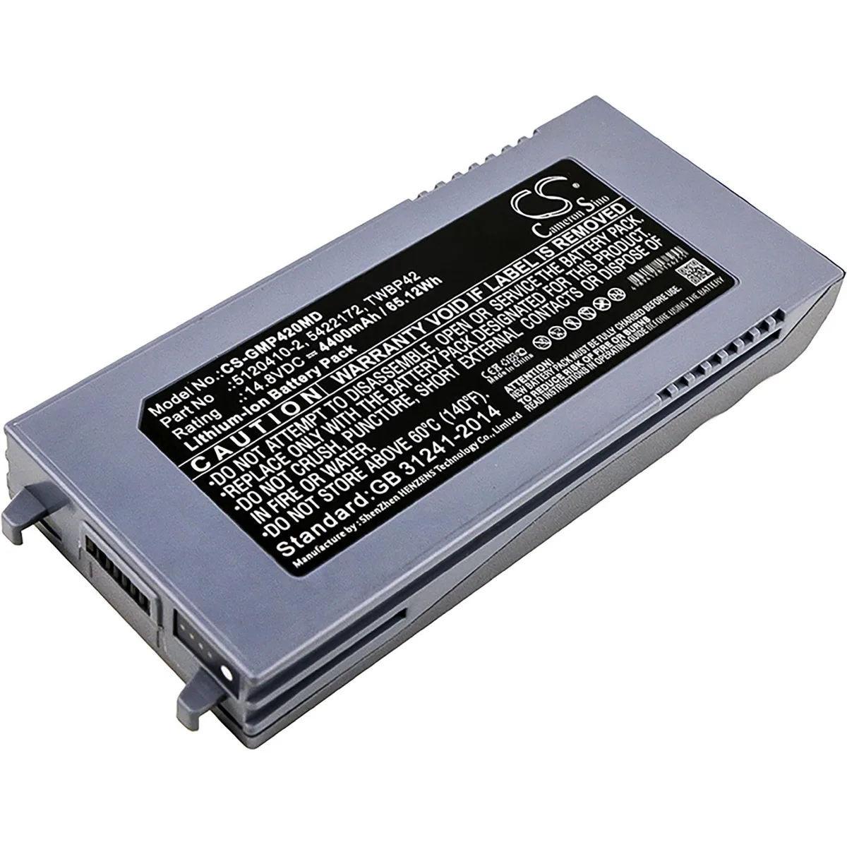 Cameron &amp; Co Cameron &amp; Co DS-CS-GMP420MD 4.4 Ah Li-ion Battery for GE Logic-E Logiq I Vivid E — product photo