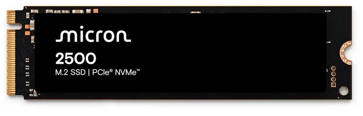 Micron Micron 2500 Series 2TB M.2 2280 Enterprise SSD MTFDKBA2T0QGN-1BN1AABYYR — product photo