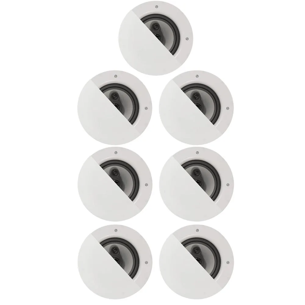 Goldwood Sound, Inc. Goldwood Sound CSic64 6.5" In-Ceiling 7 Speaker Set 3-Way Home Audio Speakers — product photo