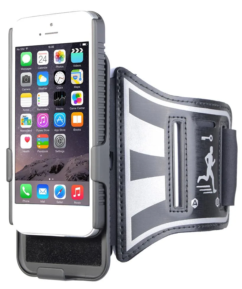 Nakedcellphone Nakedcellphone Special Ops Rugged Shield Case &amp; Holster for Nokia C110 13-position clip Black — product photo