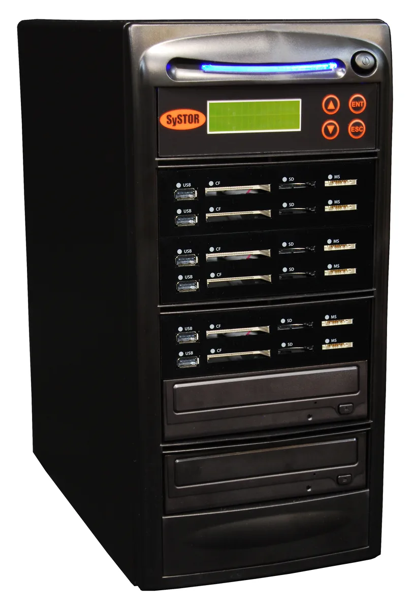 Systor Systor SYS-USBSDCF-BD-05 1-to-5 Blu-ray BDXL duplicator — product photo