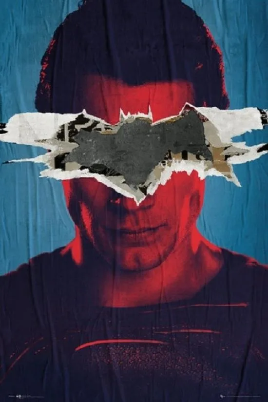 Batman v Superman teaser poster 24 by 36 inches on heavy stock paper