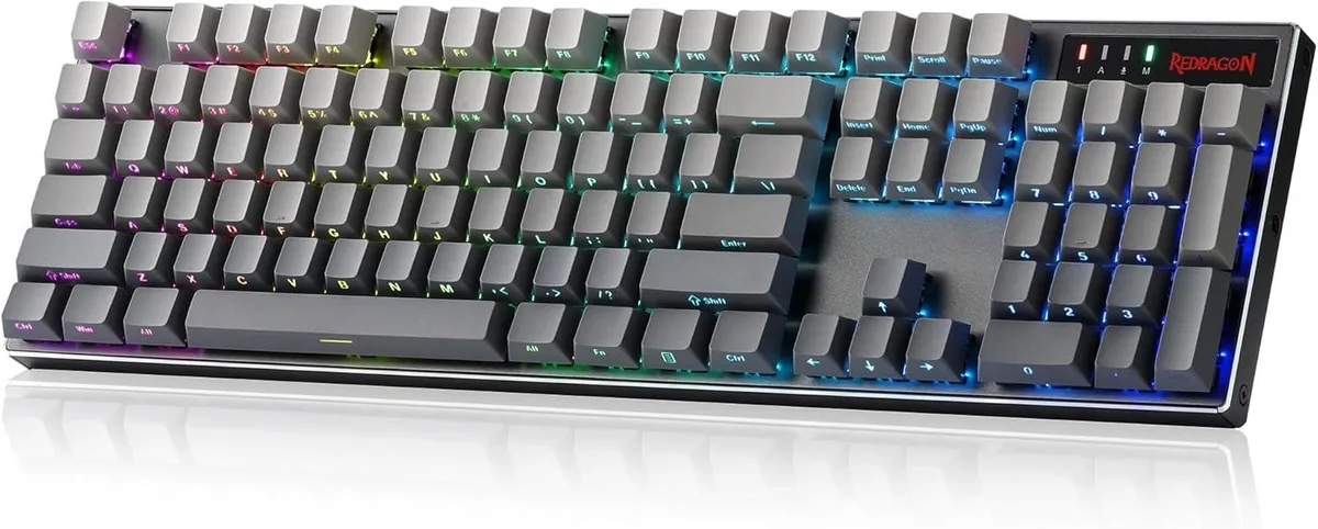 Redragon Redragon K556 PRO 104 Keys Wireless RGB Gaming Keyboard — product photo