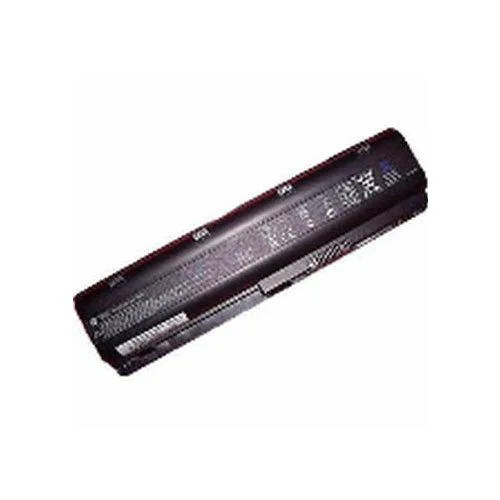 Rectangular black laptop battery with six cells and label showing 5800mAh