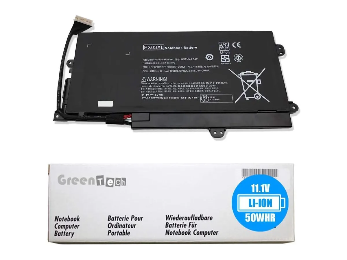 NShi NShi PX03XL 11.1V 50Whr 3-Cell laptop battery for HP Envy 14-K — product photo
