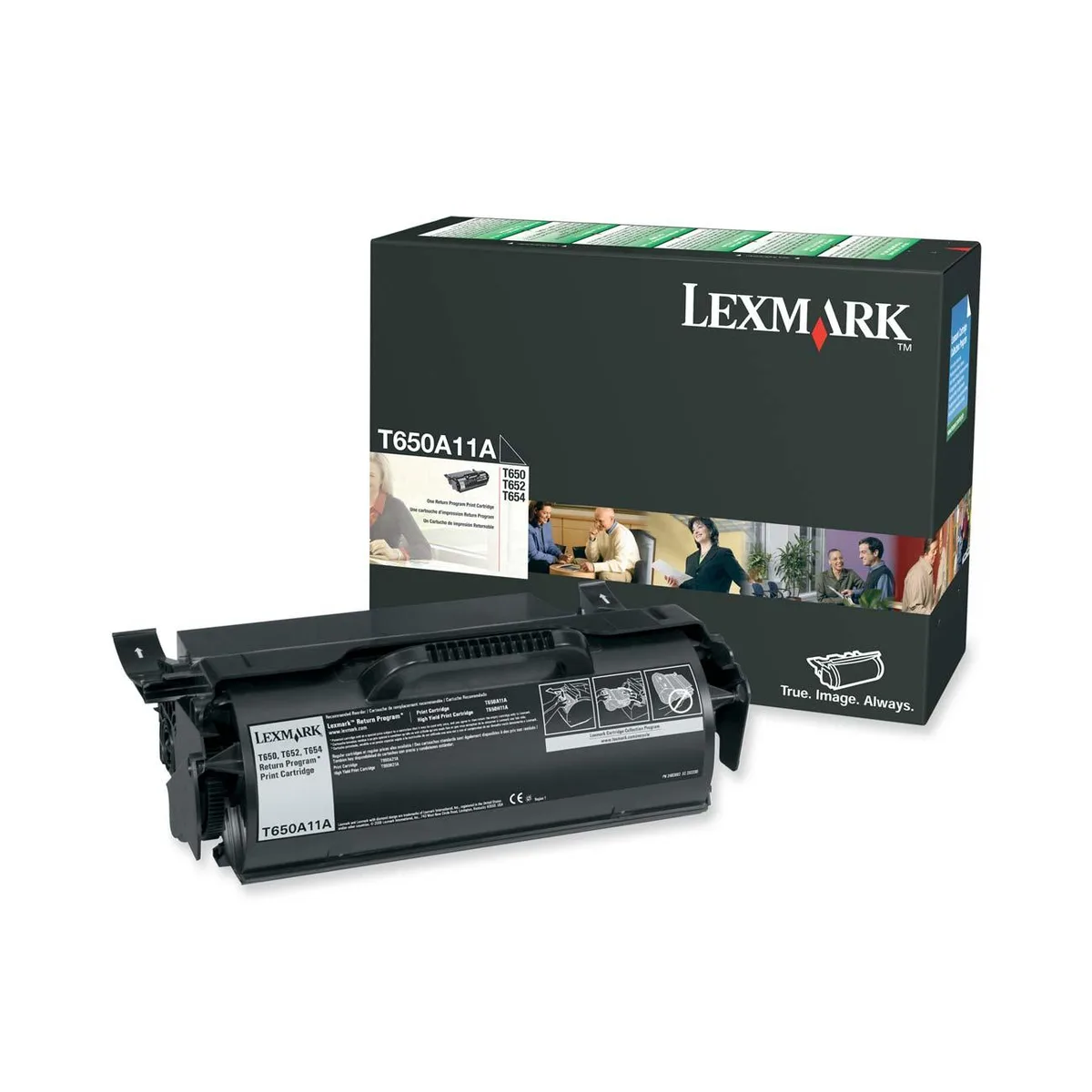 Lexmark Lexmark T650A11A Return Program Toner Cartridge Black 7000 Pages — product photo