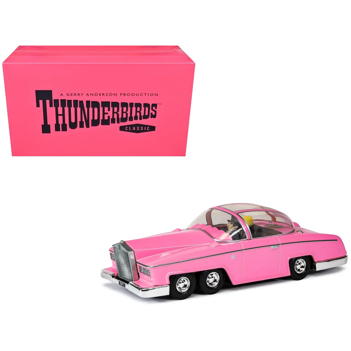 Corgi Corgi Rolls Royce FAB 1 Pink Thunderbirds 1965-1966 Diecast hobby collectible — product photo