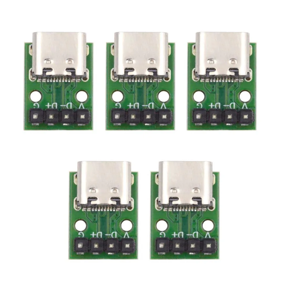 LORDWORLD LORDWORLD USB 2.0 Type-C Female to 4-Pin 2.54mm Header 15W — product photo