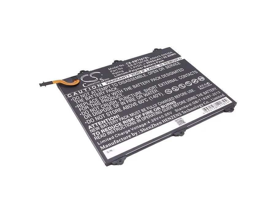 Cameron &amp; Co Cameron &amp; Co DS-CS-SMT567SL 3.8V 6000mAh Li-Polymer Battery Black — product photo