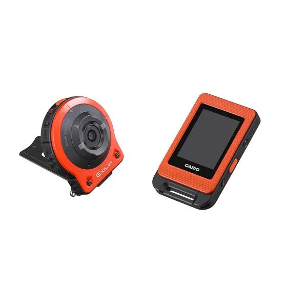 CASIO Casio EX-FR10EO 14MP Split Action Camera Orange — product photo