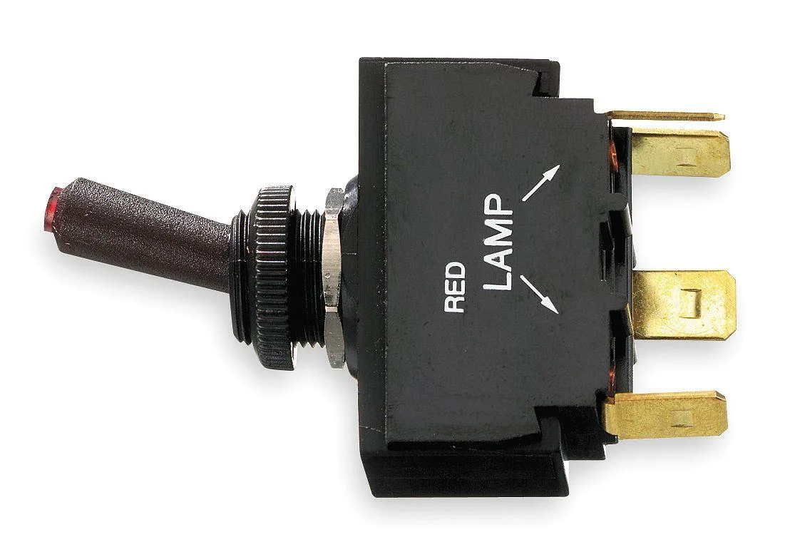 Hubbell Incorporated Hubbell Incorporated M11LTR Marine Lighted Toggle Switch SPST 4 — product photo