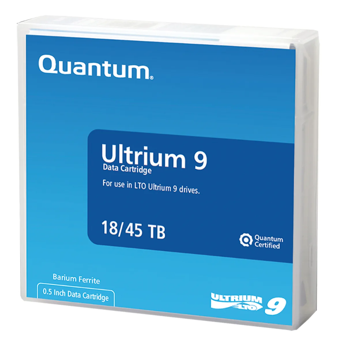 Quantum Quantum MR-L9MQN-20 LTO-9 backup media 18 TB native 45 TB compressed 20 pack — product photo