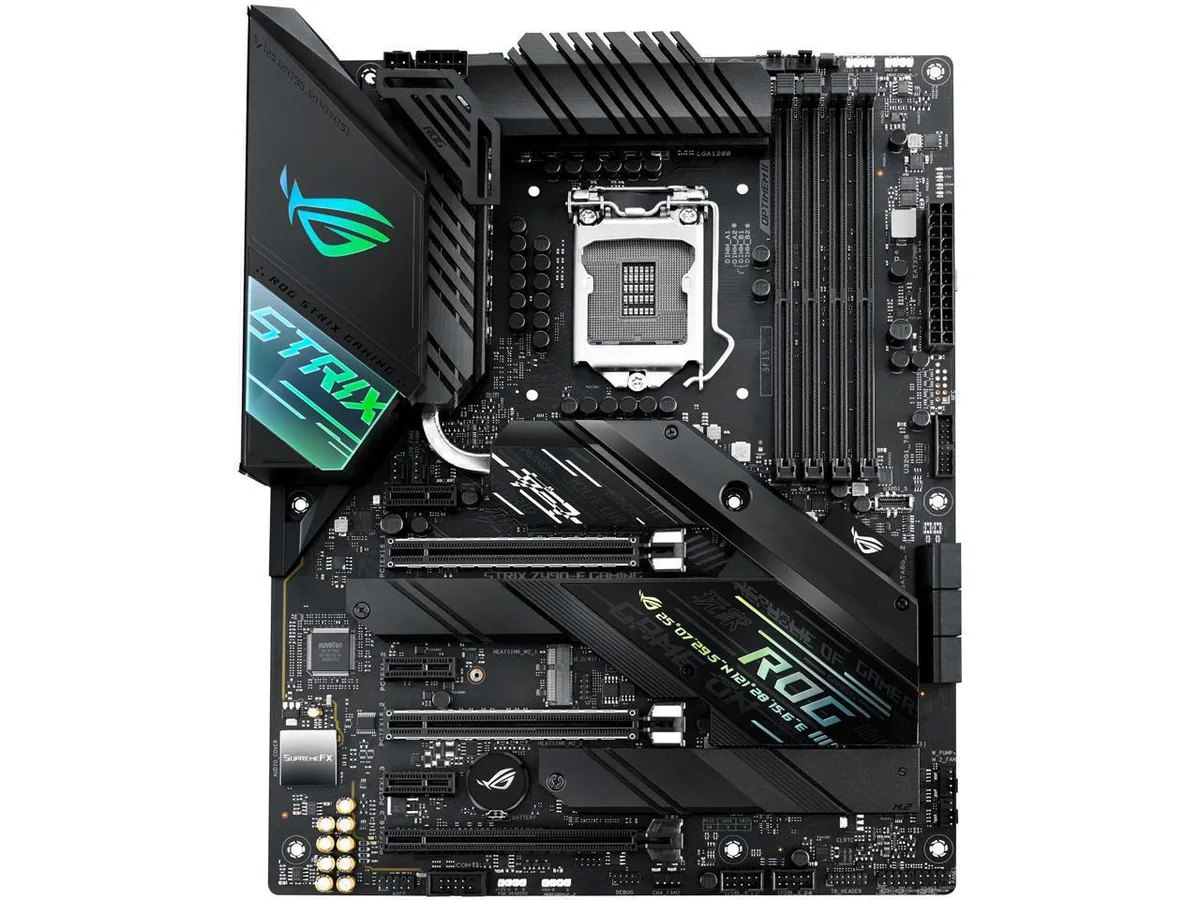 ASUS ASUS ROG STRIX Z490-F GAMING LGA 1200 Intel 10th Gen SATA 6Gb/s 12+2 Power Stages DDR4 4800 2.5Gb Intel — product photo