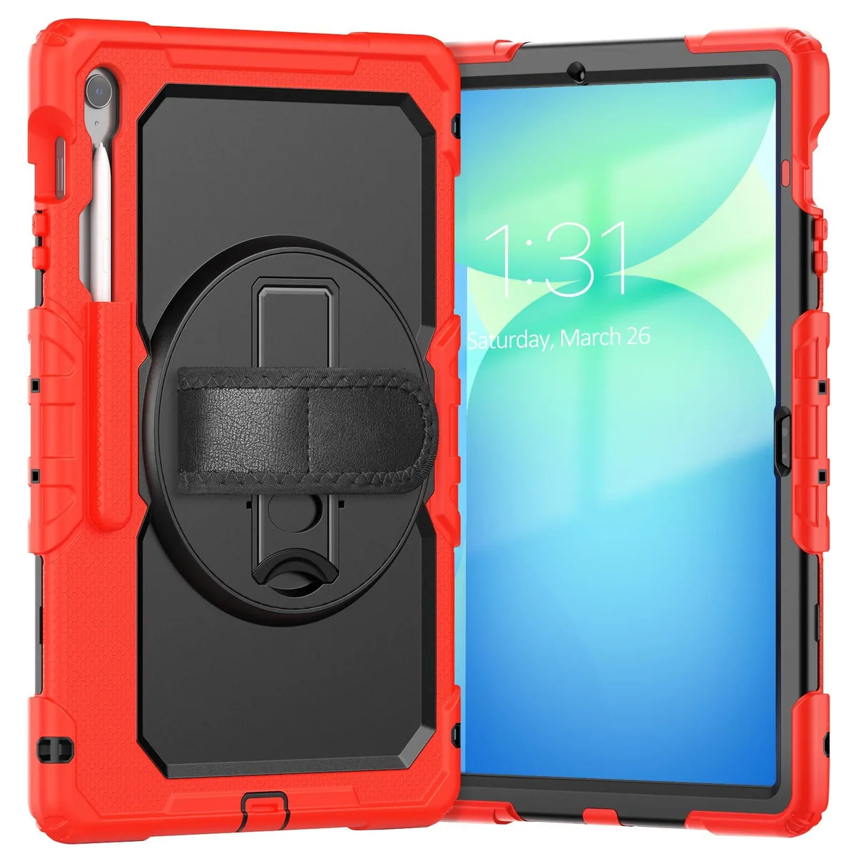 Timoom Timoom SM-X620 Heavy Duty Case 13.1" 2025 Red accessory — product photo