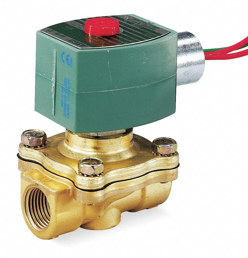 Red Hat Red Hat 8210G006 Brass Solenoid Valve 3/8 in 120V AC — product photo