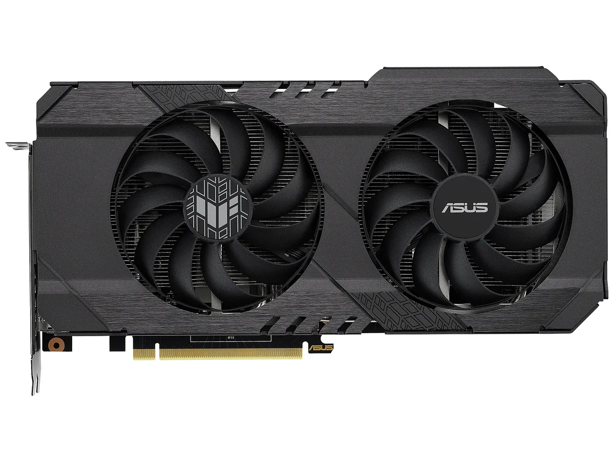 ASUS ASUS TUF-RTX3050-O8G-GAMING GeForce RTX 3050 8GB graphics card — product photo