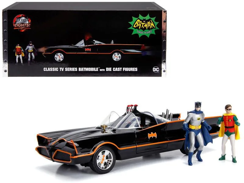 Jada Jada 98625 1/18 Batmobile Vehicle w/ Lights & Figures — product photo
