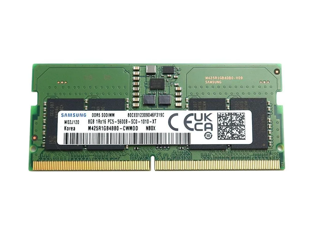 SAMSUNG SAMSUNG M425R1GB4BB0 DDR5 8GB SO-DIMM 5600MHz CL46 262-Pin 1.1V accessory — product photo