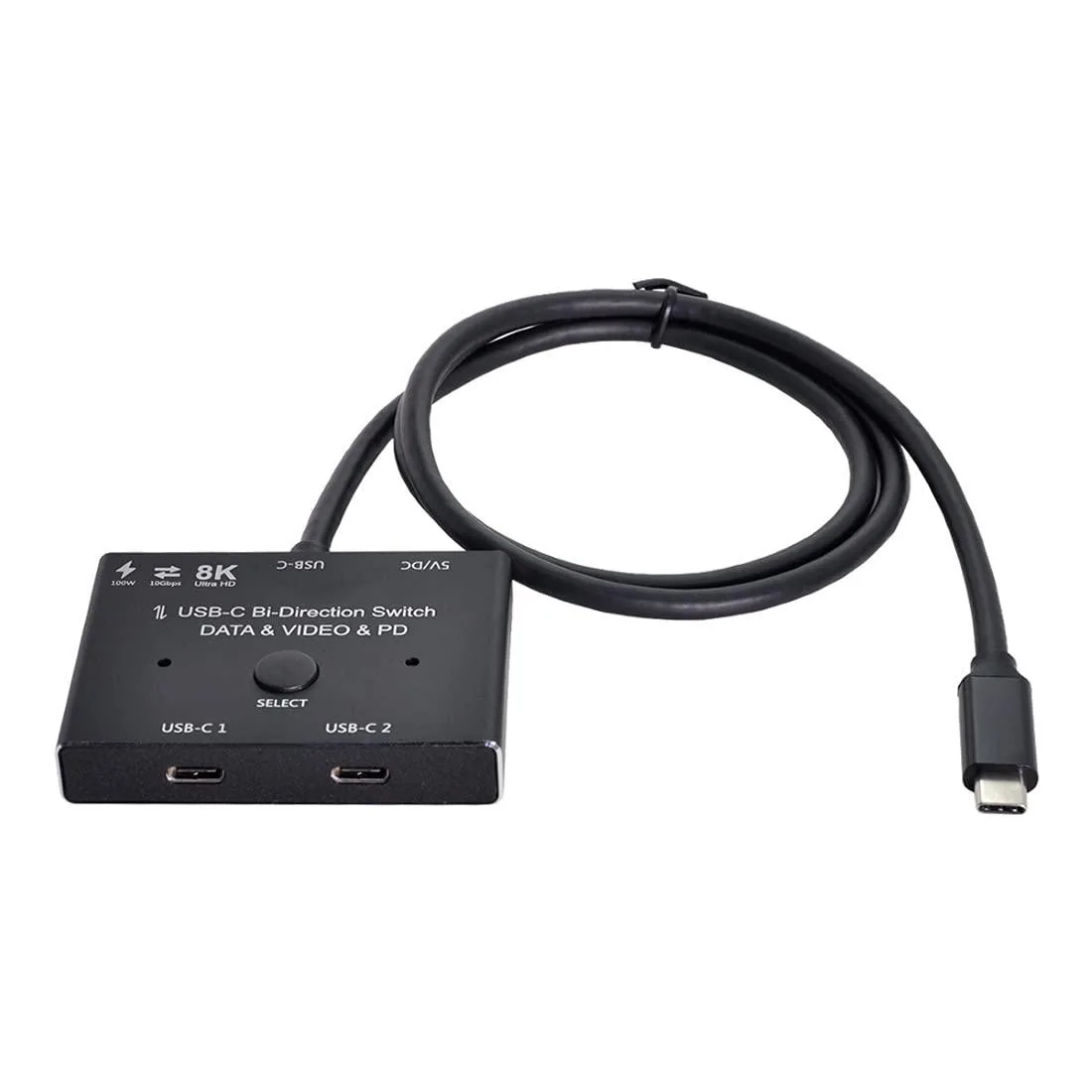 Vszerda Vszerda CY-UC-161-0.5M USB-C KVM Switch 8K@30Hz 10Gbps 100W PD — product photo