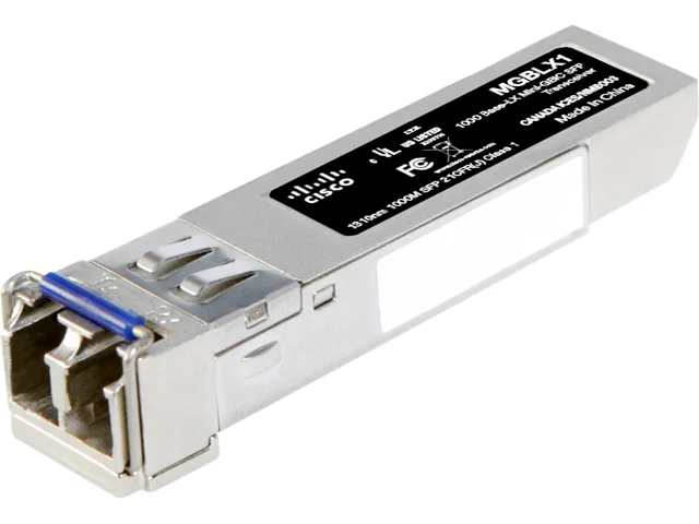 Cisco Systems, Inc. Cisco Systems, Inc. MGBSX1 SFP transceiver 1000Base-SX 850 nm 550 m — product photo