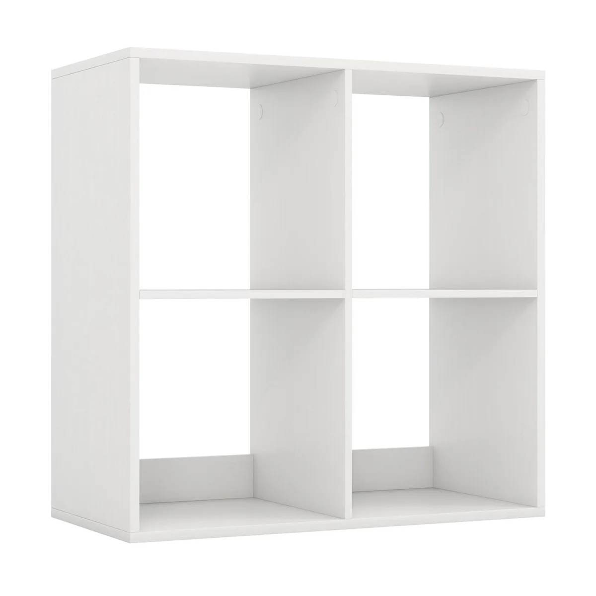SlickBlue SlickBlue 4 Cube Bookshelf White 27.5" x 13" x 27.5 — product photo