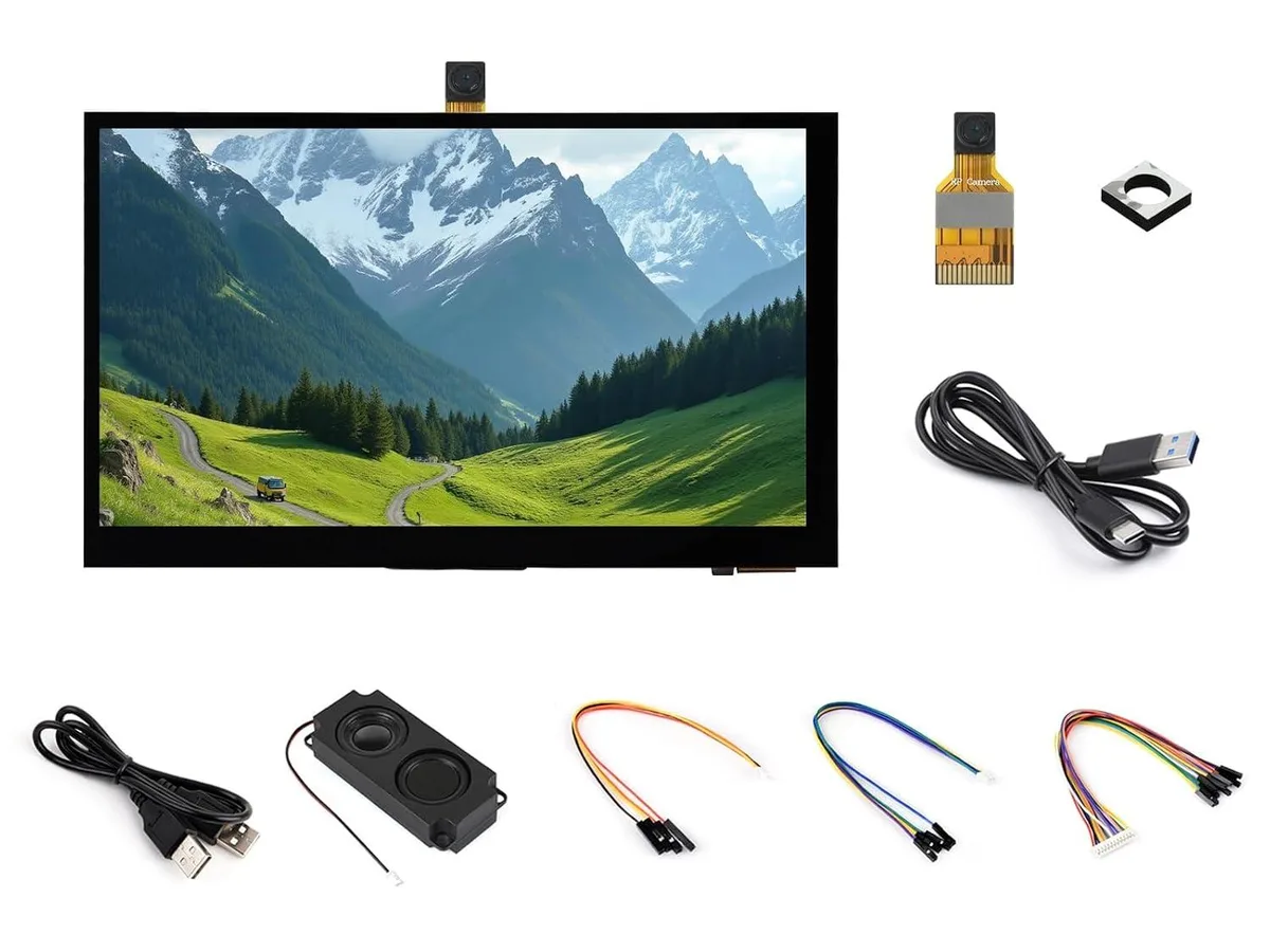 LORDWORLD LORDWORLD ESP32-P4-WIFI6 7inch IPS Touch Display Development Board with OV5647 Camera — product photo
