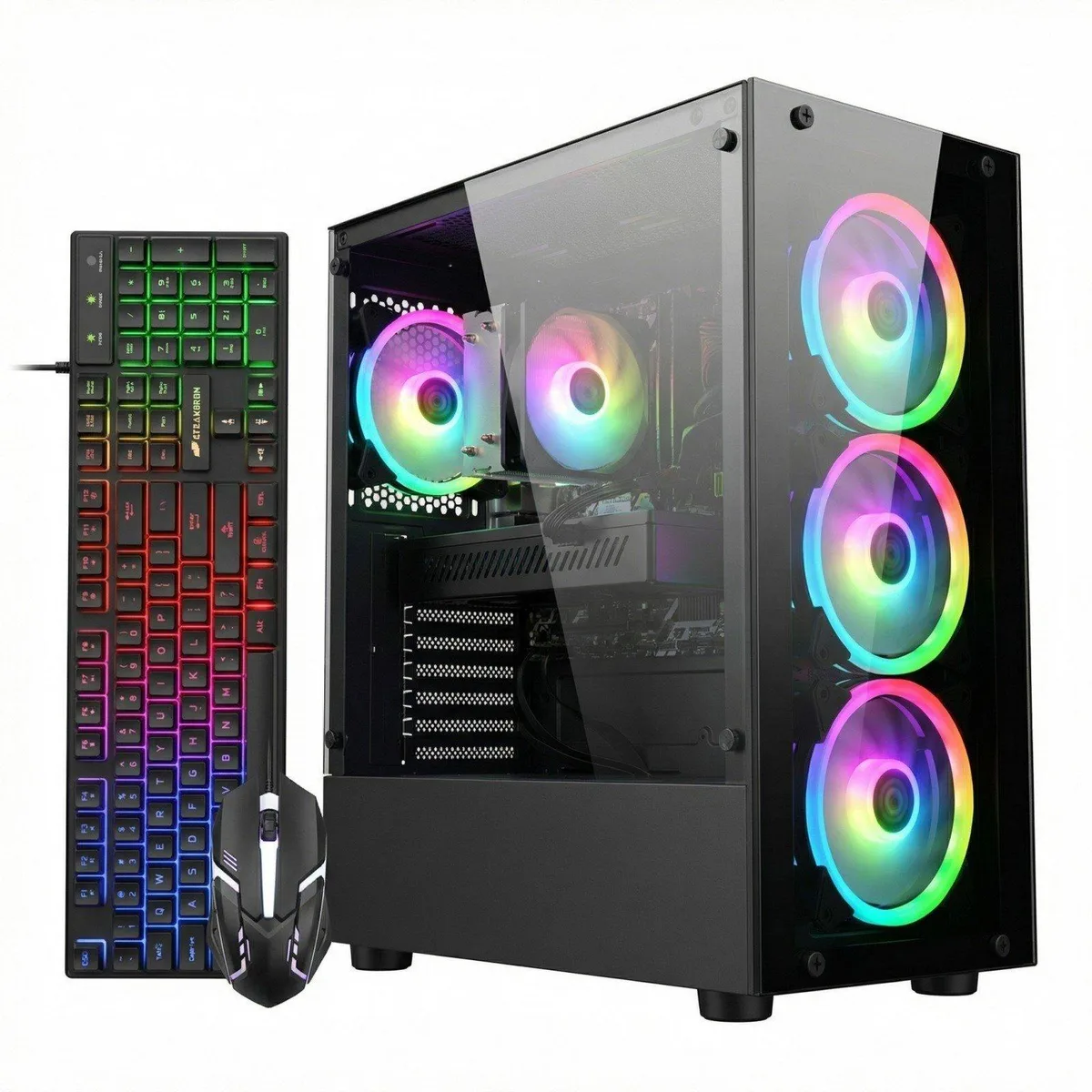 STGAubron STGAubron Gaming PC AMD Ryzen 5 PRO 2600 16GB DDR4 512GB SSD RTX 2060 6GB — product photo