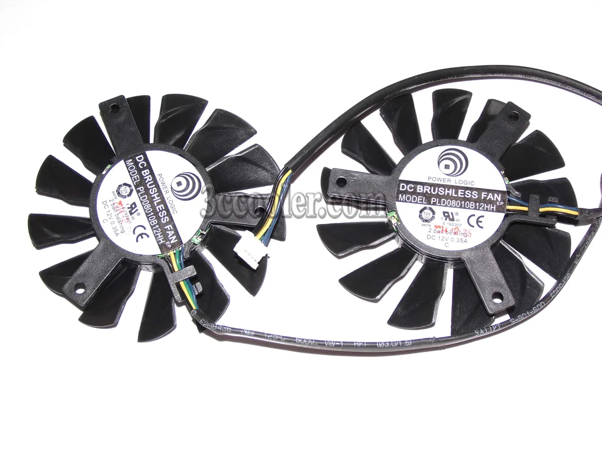 OEM Industries OEM Industries PLD08010B12HH 12V .35A 4 Pin GPU Fan — product photo