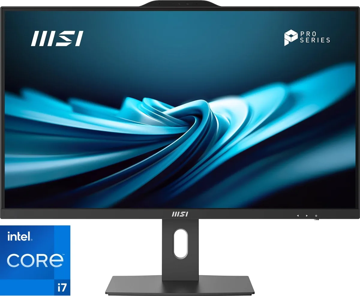 MSI MSI PRO AP272P 14M-602US all-in-one PC Intel Core i7-14700 16GB DDR5 1TB NVMe 27" 100Hz FHD IPS — product photo