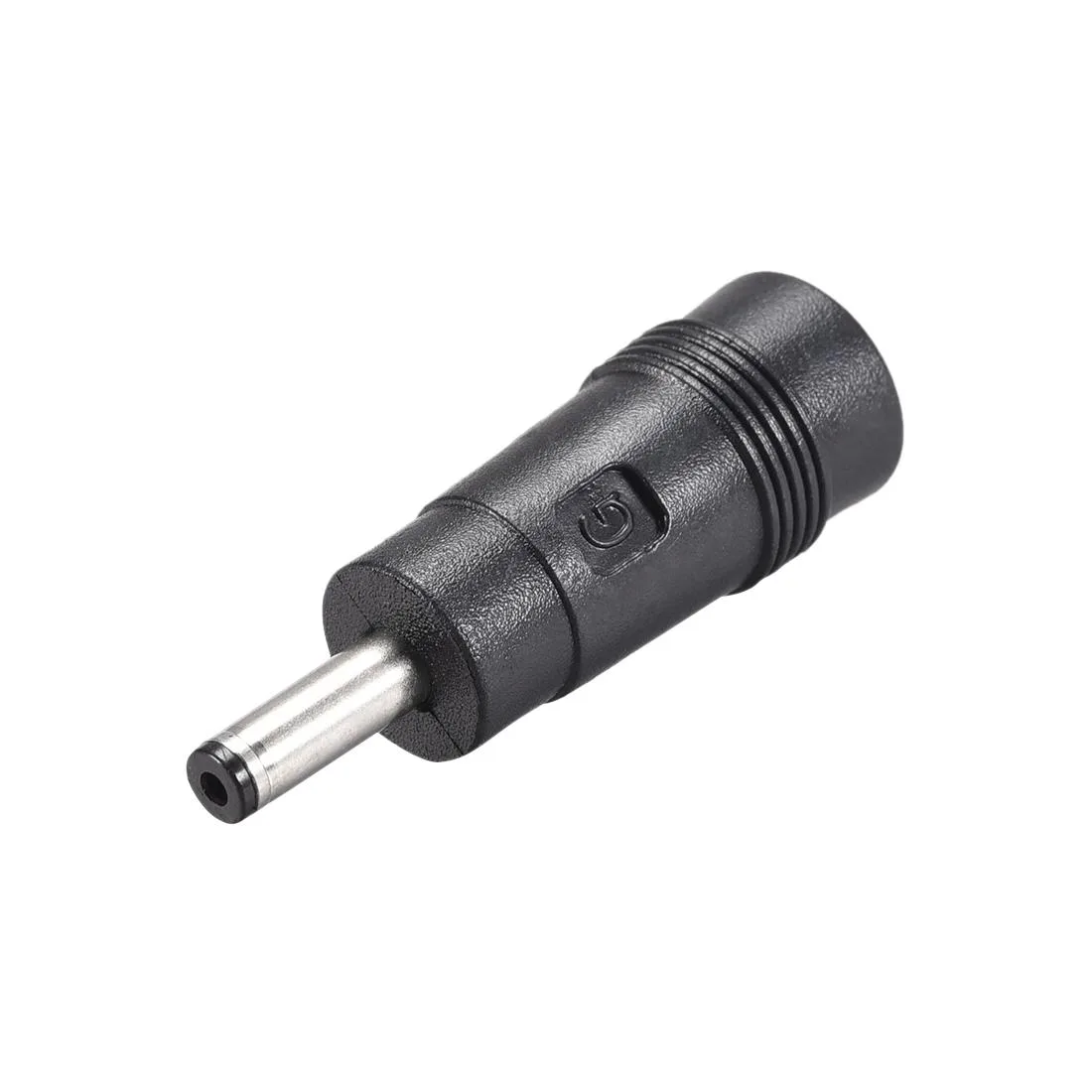 Unique-Bargains Unique-Bargains DC Power Adapter 4.0mm x 1.35mm Male to 5.5mm x 2.1mm Female Black — product photo