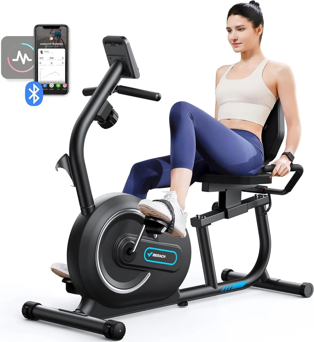TUKO TUKO Recumbent Exercise Bike S08/S19 cardio equipment — product photo