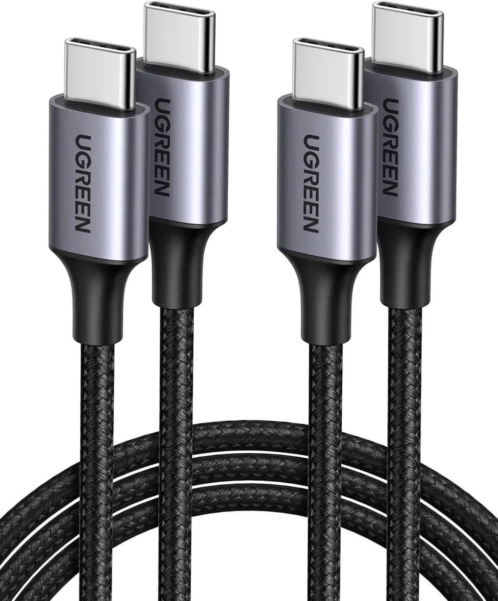 SMUGDESK SMUGDESK 2-Pack Nylon Braided 60W USB-C to USB-C Cable 6ft — product photo
