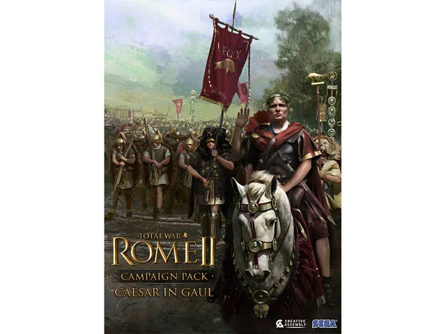 Sega Sega 34347 Total War: ROME II Caesar in Gaul Campaign Pack downloadable game — product photo