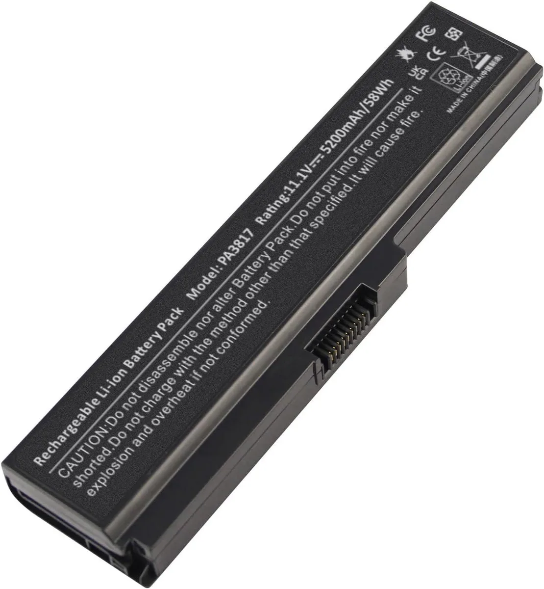 TAURKENAM TAURKENAM 6-cell 5200mAh 11.1V laptop battery for Toshiba PA3817U-1BRS PA3818U-1BRS PA3819U-1BRS — product photo