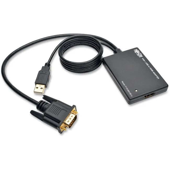 Tripp Lite Tripp Lite P116-003-HD-U VGA to HDMI audio video converter — product photo