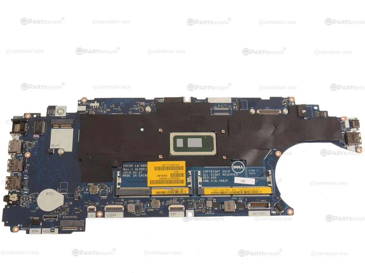 DELL DELL Precision 3540 Motherboard Intel Core i5-8365U 1.6 GHz 4.1 GHz Turbo 4C4X7 — product photo