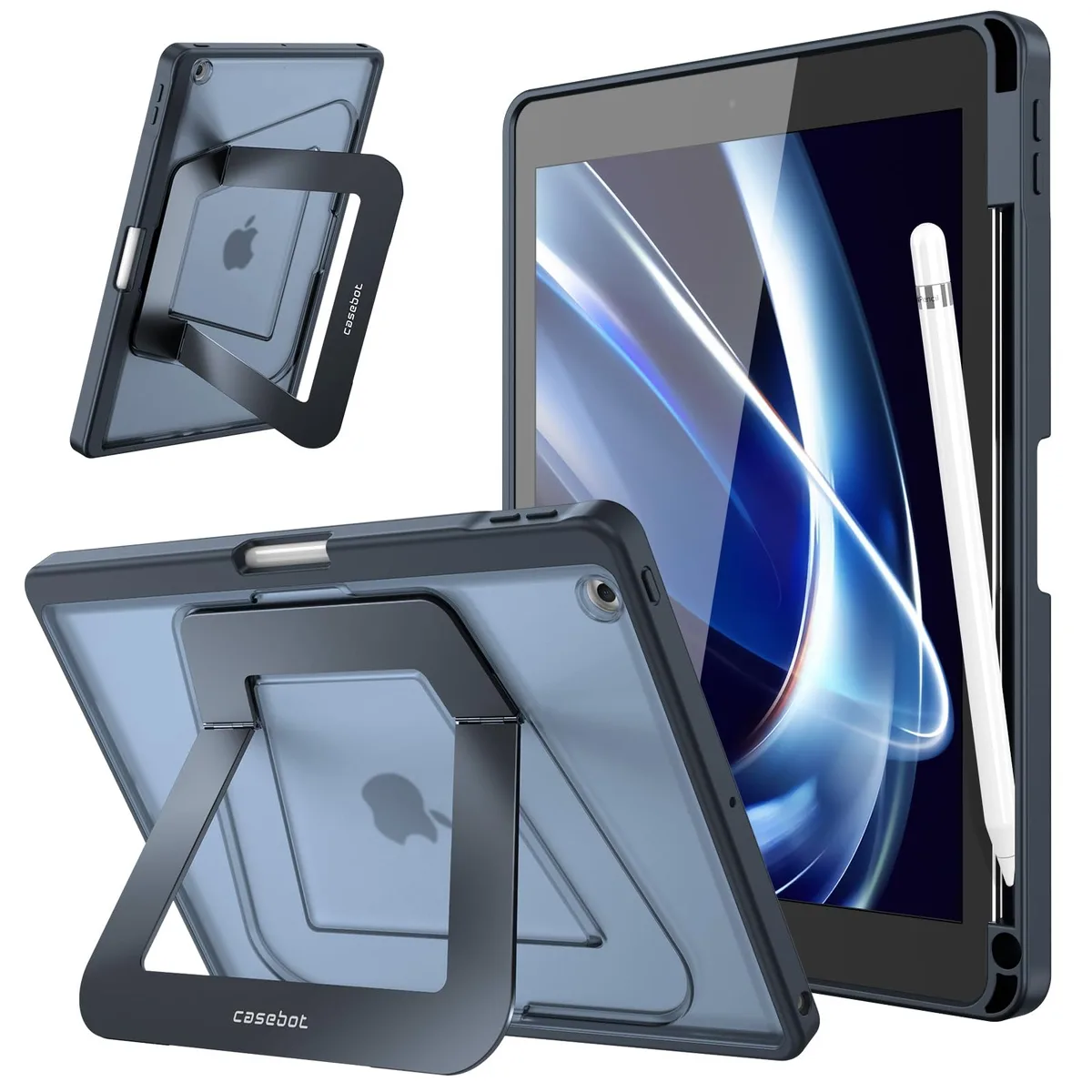  Fintie EPAK507 Shockproof Case iPad 10.2 Black Pencil Holder Kickstand — product photo