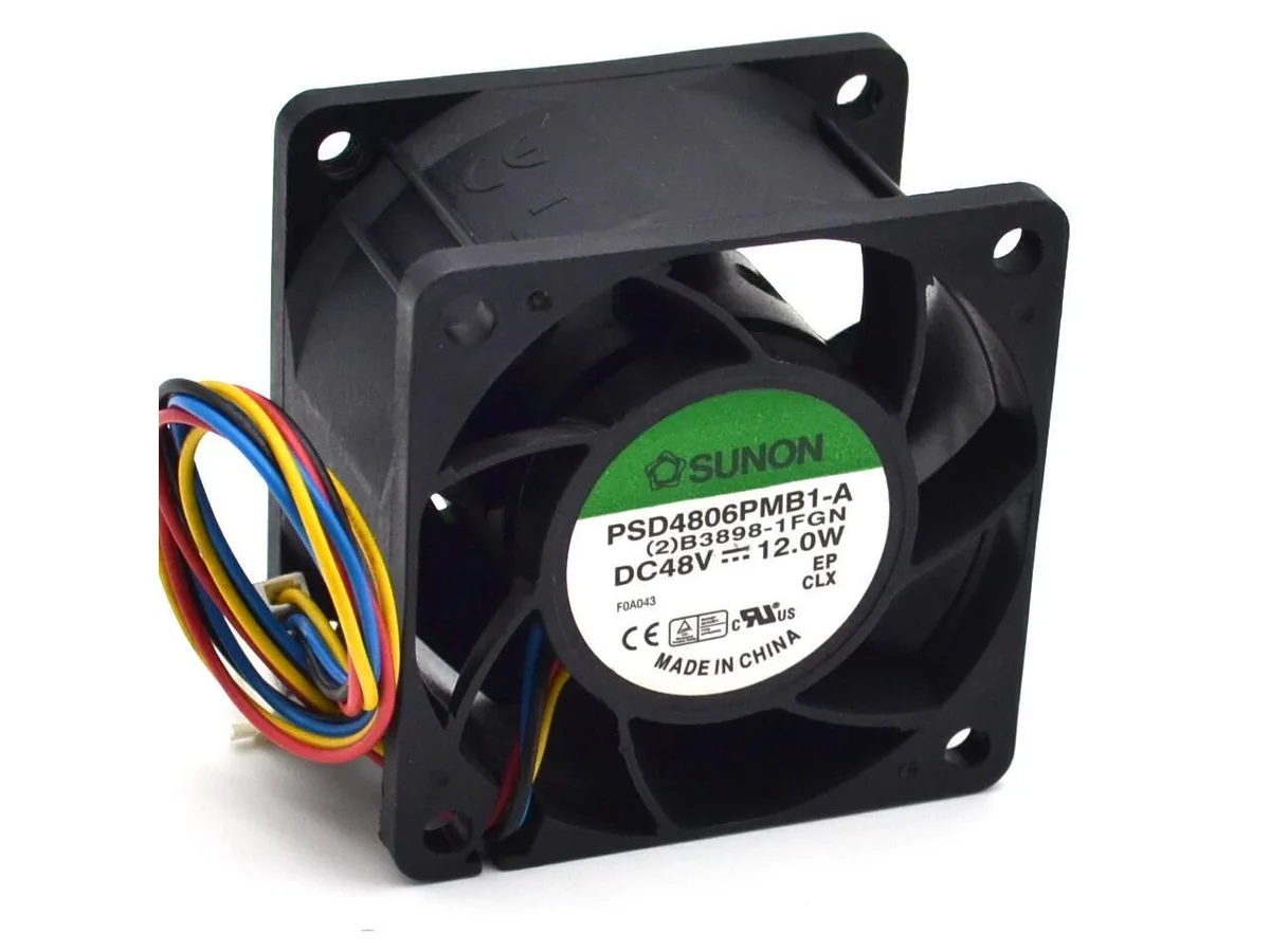 Fans Fans 6038 48V 12W 4-wire case fan 60x60x38mm — product photo