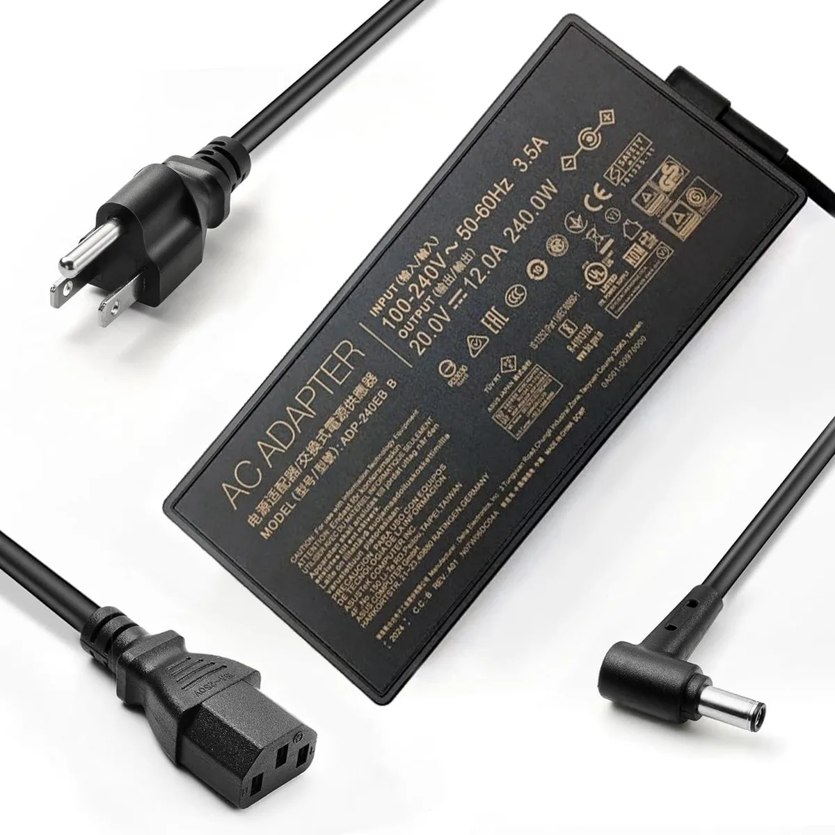 Blueskysea Blueskysea 240W 20V 12A 6.0x3.7mm AC Adapter ADP-240EB B — product photo