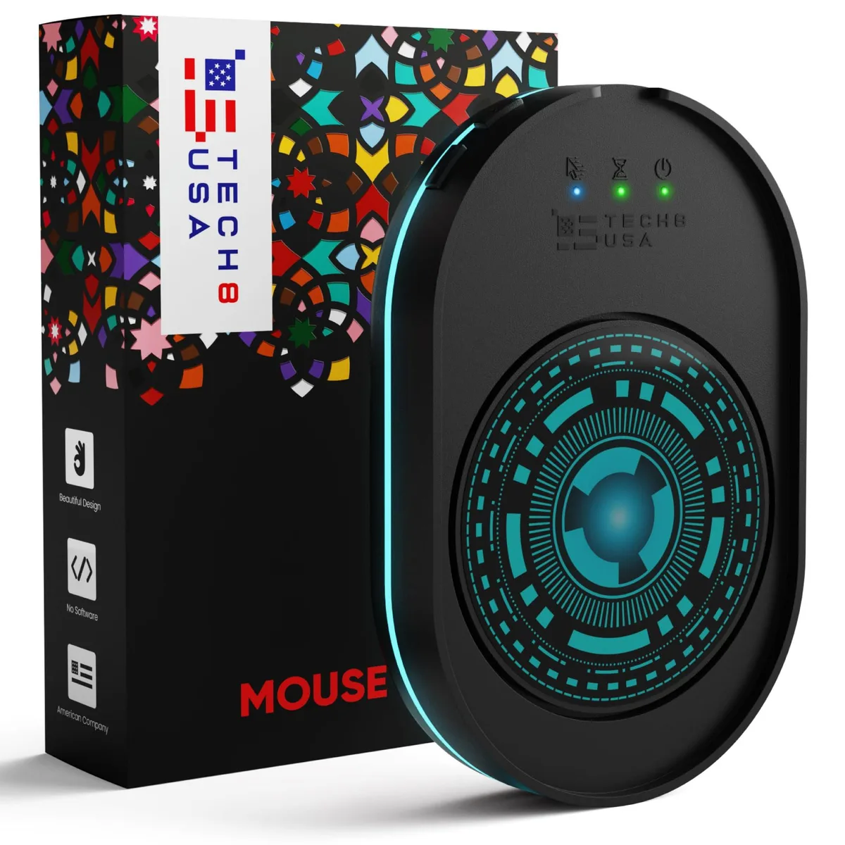  Belkin Mouse Mover Jiggler 3D Hologram Alien White — product photo