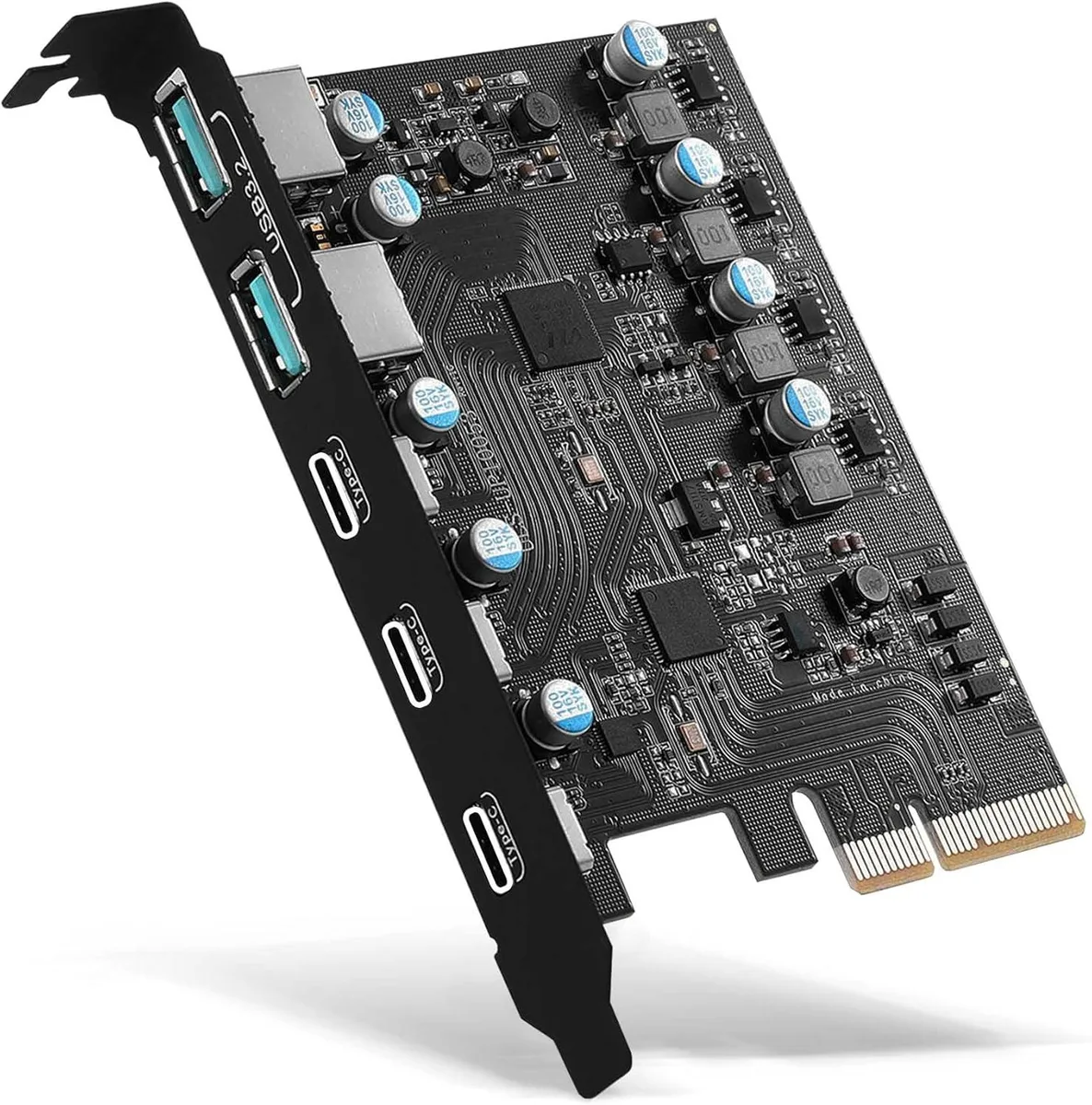 ESTONE ESTONE PCIE22A3C3.2 PCIe USB 3.2 5-Port Card 3C 2A — product photo