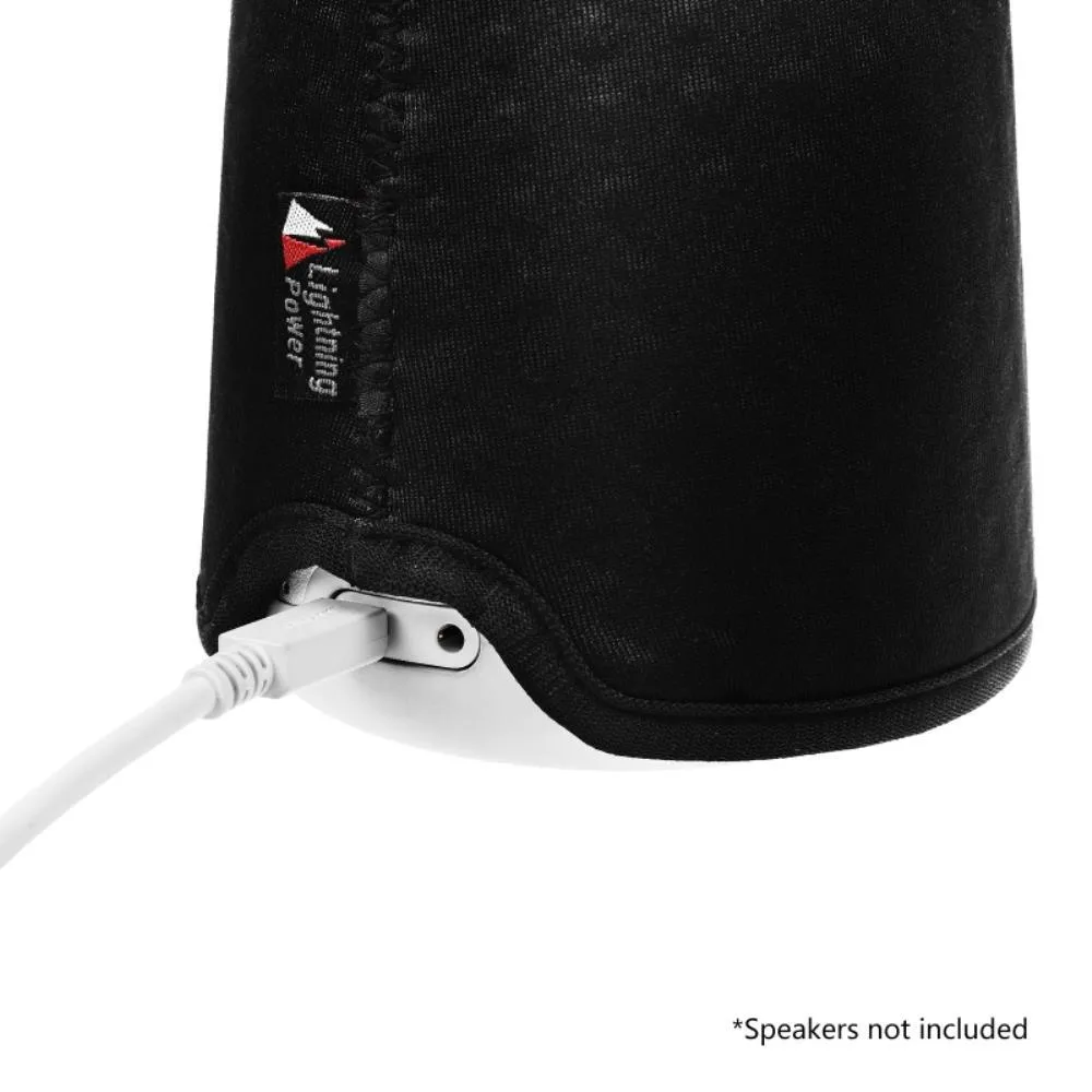 Ruth's sister Ruth's sister International Power Cord Neoprene 14.5x7.5 cm Black — product photo