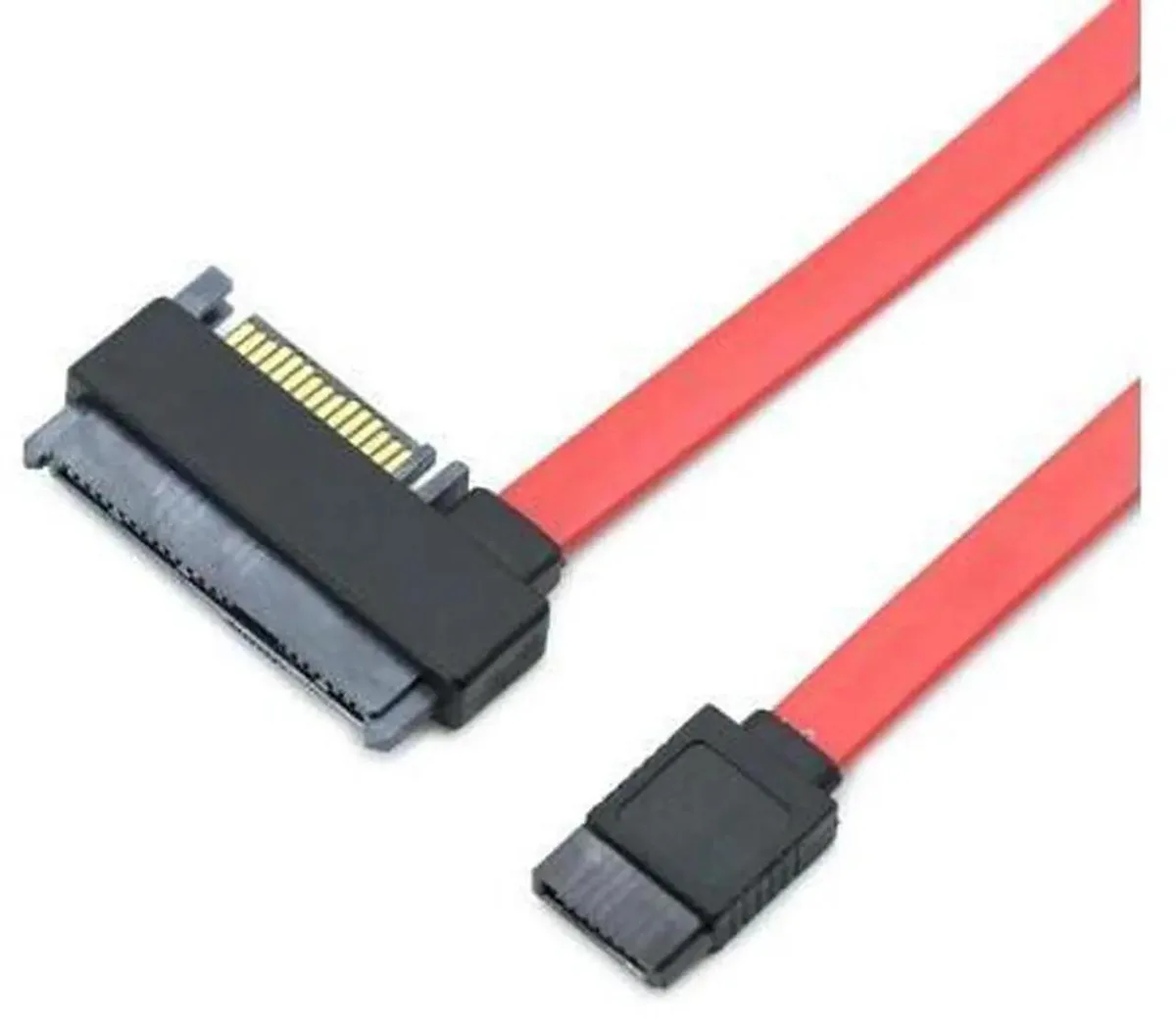 SMUGDESK SMUGDESK SFF-8482 SAS 29+15Pin Female to SATA 7Pin Female Adapter Cable — product photo