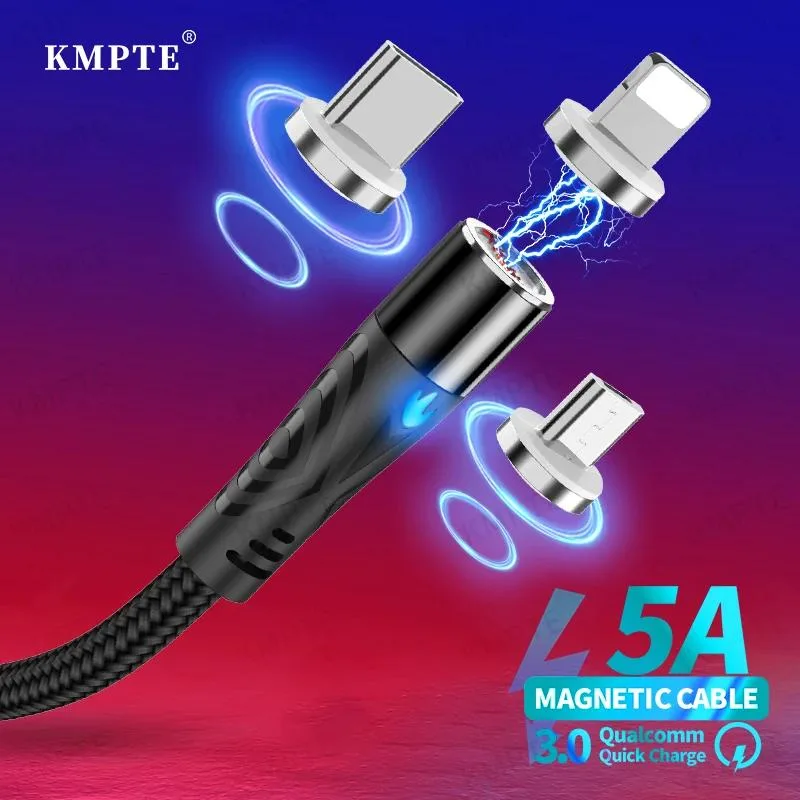 Hetai Tech Hetai Tech 5A Magnetic USB Cable Micro USB to USB A 1m 2m 360° Rotation — product photo