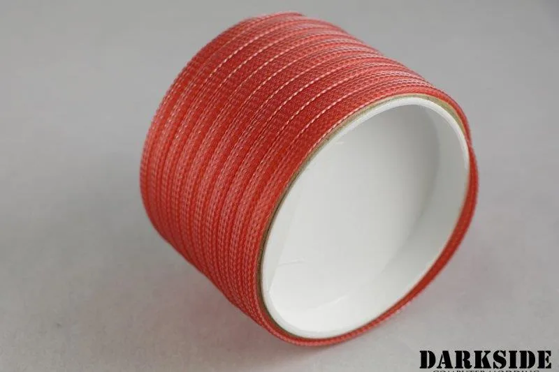 Darkside Darkside DS-0733 6mm Opaque Red Cable Sleeving 1ft — product photo