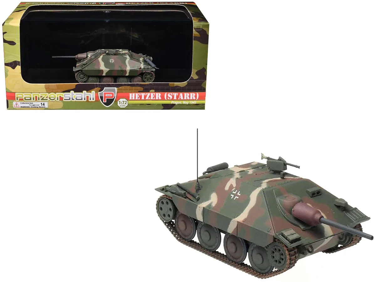 Panzerstahl Panzerstahl Hetzer (Starr) "Prague" 1945 1/72 Diecast — product photo