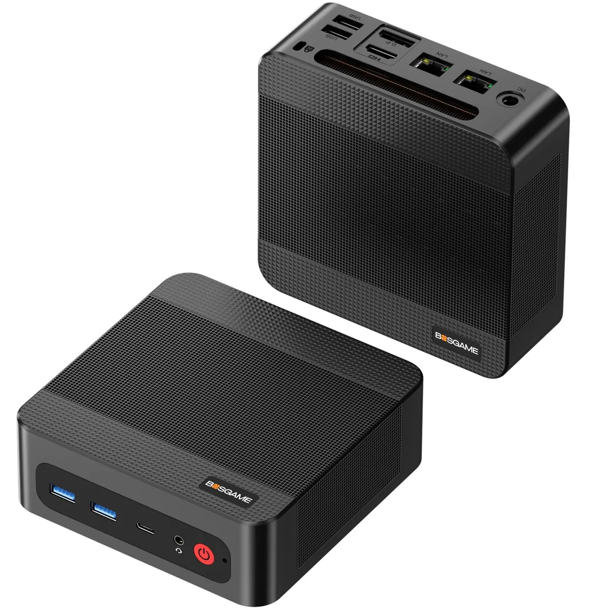 BOSGAME BOSGAME P3 Plus Mini PC AMD Ryzen 7 7840HS 16GB DDR5 1TB Windows 11 Pro Black — product photo